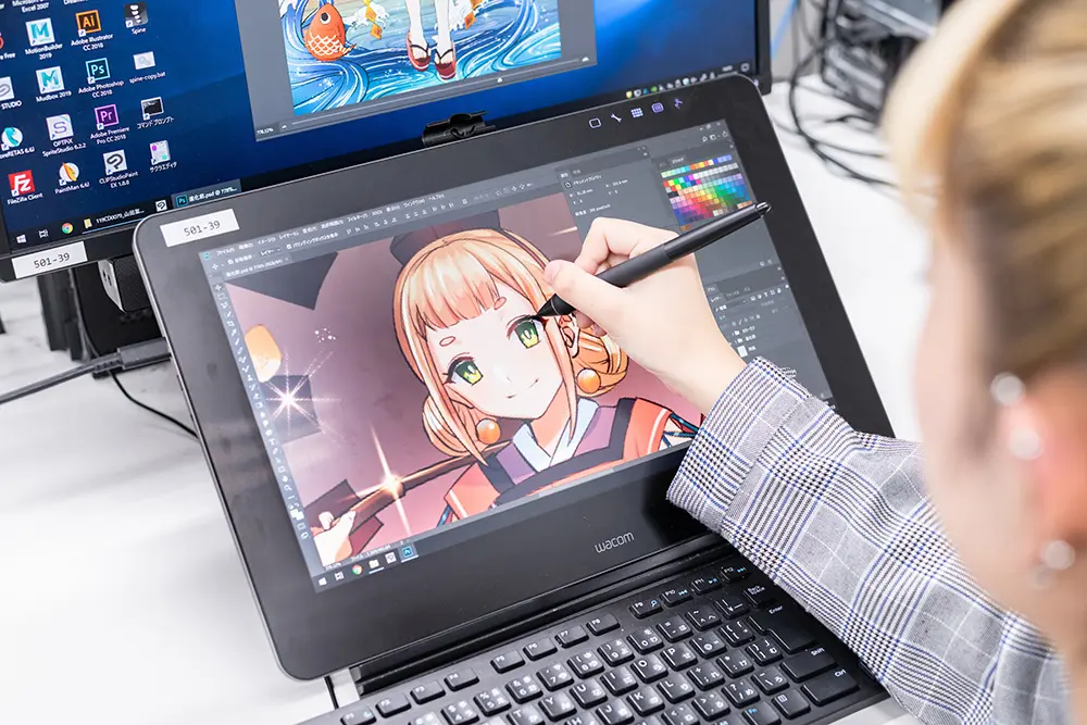 イラストレーターの仕事とは キャラクターデザイン学科 大阪アミューズメントメディア専門学校