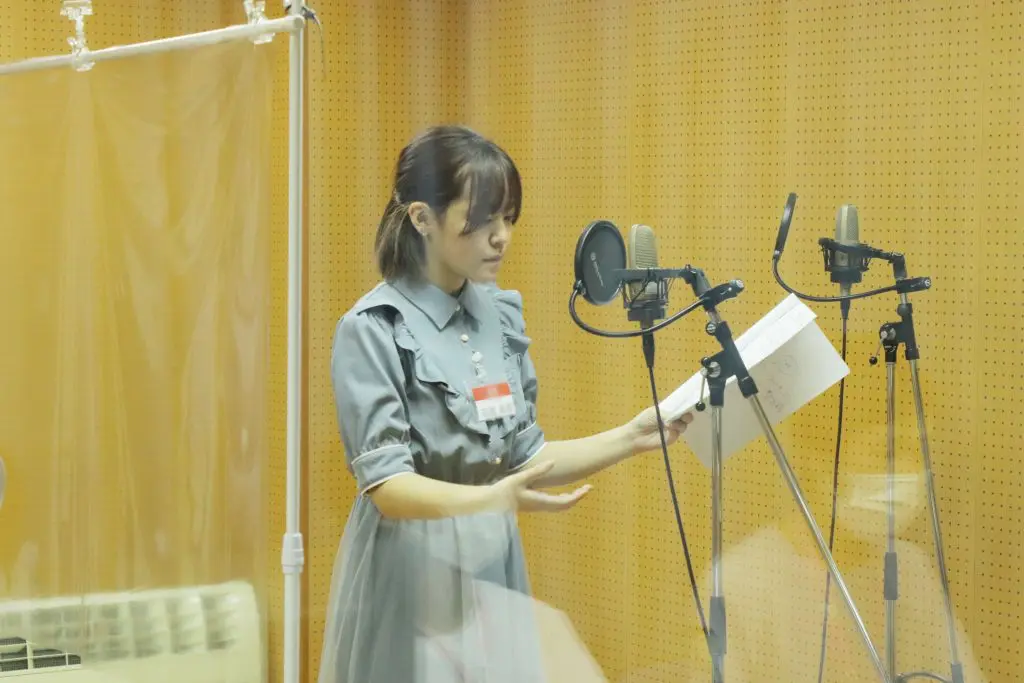 １年生 共同制作 声優さんのアフレコ編 大阪アミューズメントメディア専門学校