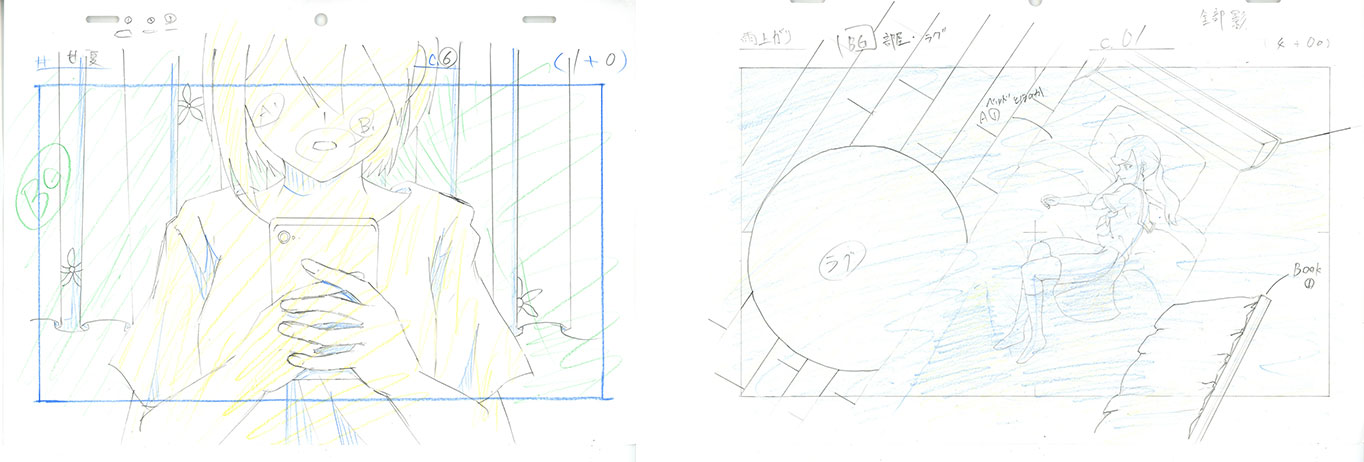 アニメーション学科１年生 共同制作 原画だ 動画だ 大阪アミューズメントメディア専門学校