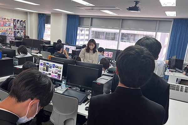 富山からの来校者！授業見学🏫