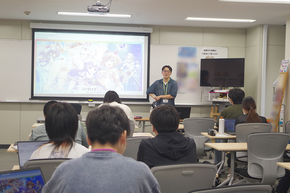 卒業生クリエイターによる「ゲームシナリオ特別講義」