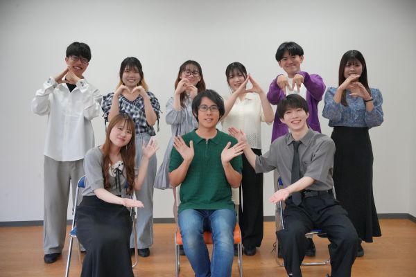 卒業生 白井悠介さんとアフレコ体験😊