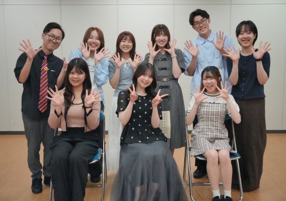 ⭐卒業生 伊駒ゆりえさんとアフレコ体験🎵