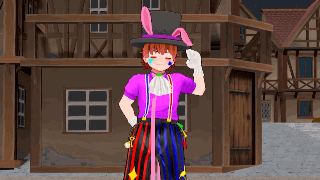 【CG学科】VTuber用3DCGモデルの作成-その5