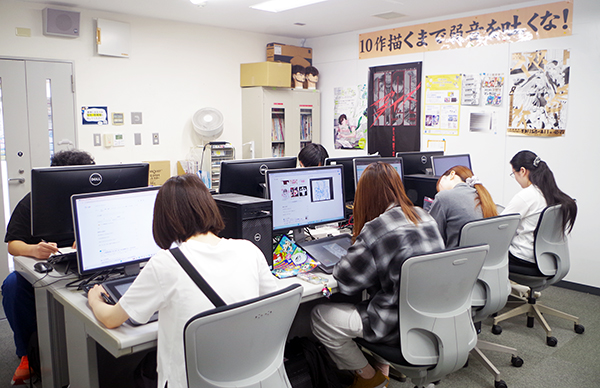 【学園祭news】マンガイラスト学科