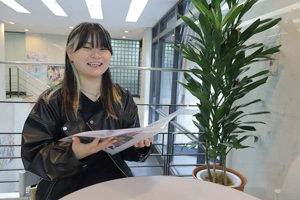 有限会社クリエイティブハウスポケットに内定した植村さんインタビュー