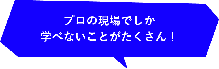 在校生からの一言
